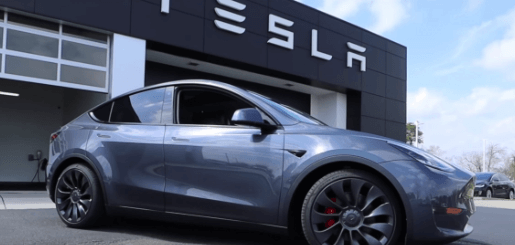 Tesla Model 3 vehicle